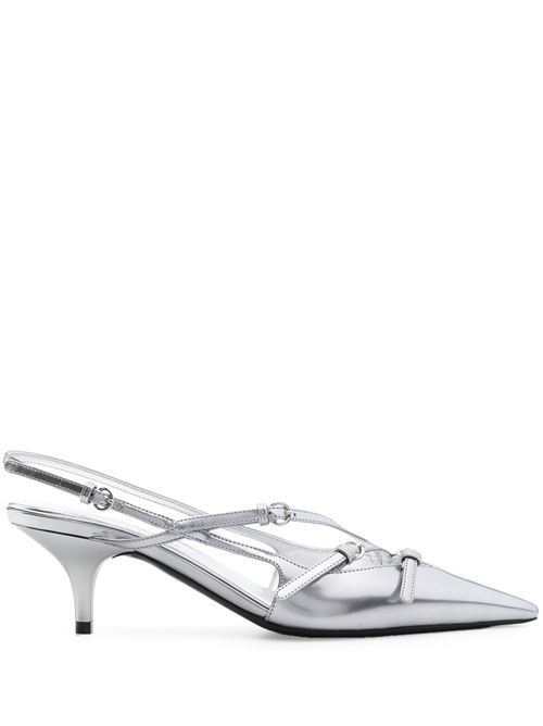 Décolleté slingback con fibbie MIU MIU | 5I013EF-M055H4FF0118